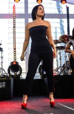 DEMI LOVATO at Her Vevo Private Concert in Sao Paulo 10/20/2015