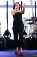 DEMI LOVATO at Her Vevo Private Concert in Sao Paulo 10/20/2015