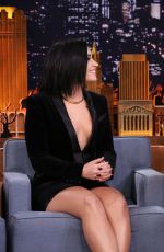 DEMI LOVATO at The Tonight Show in New York 10/30/2015