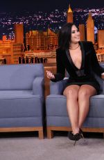 DEMI LOVATO at The Tonight Show in New York 10/30/2015