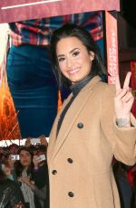 DEMI LOVATO Celebrates Her Confident Album with Surprise Performance in New York 10/16/2015