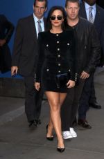 DEMI LOVATO Leaves GMA Studio in New York 10/29/2015