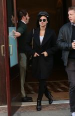 DEMI LOVATO Leaves Her Hotel in New York 10/30/2015