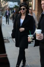 DEMI LOVATO Leaves Her Hotel in New York 10/30/2015