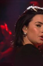 DEMI LOVATO Performs on Saturday Night Live Los Angeles 10/18/2015