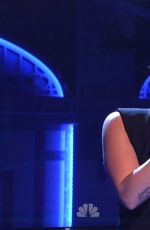 DEMI LOVATO Performs on Saturday Night Live Los Angeles 10/18/2015