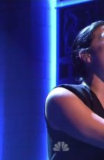 DEMI LOVATO Performs on Saturday Night Live Los Angeles 10/18/2015