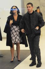 DEMI LOVATO, Wilmer Valderrama and Nick Jonas Out in New York 10/26/2015