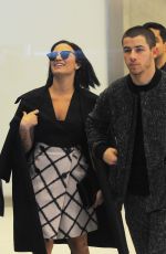 DEMI LOVATO, Wilmer Valderrama and Nick Jonas Out in New York 10/26/2015