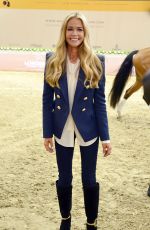 DENISE RICHARDS at Longines Masters of Los Angeles Presentation 10/03/2015