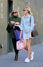 DEVON WINDSOR Out Shoping at Chloe and Victoria