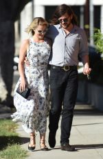 DIANA AGRON Out and About in Los Angeles 10/02/2015