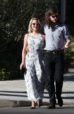 DIANA AGRON Out and About in Los Angeles 10/02/2015