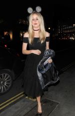 DIANA VICKERS at The Cuckoo Club Halloween Party in London 10/28/2015