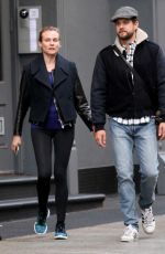 DIANE KRUGER and Joshua Jackson Out in New York 10/05/2015
