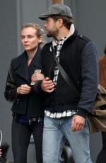 DIANE KRUGER and Joshua Jackson Out in New York 10/05/2015