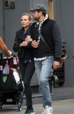 DIANE KRUGER and Joshua Jackson Out in New York 10/05/2015