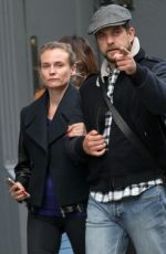 DIANE KRUGER and Joshua Jackson Out in New York 10/05/2015