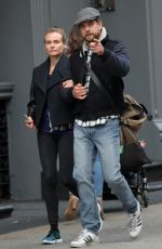 DIANE KRUGER and Joshua Jackson Out in New York 10/05/2015