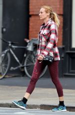 DIANE KRUGER Heading to a Gym in New York 10/14/2015