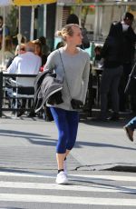 DIANE KRUGER Heading to a Gym in New York 10/20/2015