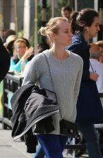 DIANE KRUGER Heading to a Gym in New York 10/20/2015