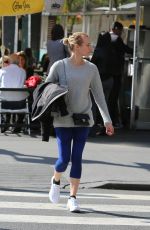 DIANE KRUGER Heading to a Gym in New York 10/20/2015