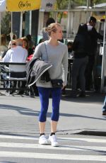 DIANE KRUGER Heading to a Gym in New York 10/20/2015