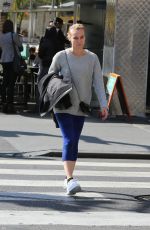 DIANE KRUGER Heading to a Gym in New York 10/20/2015