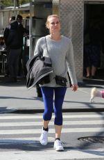 DIANE KRUGER Heading to a Gym in New York 10/20/2015
