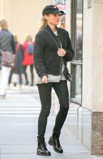 DIANE KRUGER Heading to Bergdorf Goodman Store in New York 10/19/2015