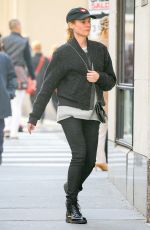 DIANE KRUGER Heading to Bergdorf Goodman Store in New York 10/19/2015