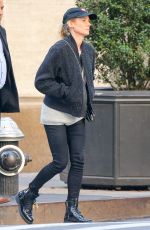 DIANE KRUGER Heading to Bergdorf Goodman Store in New York 10/19/2015