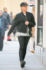 DIANE KRUGER Heading to Bergdorf Goodman Store in New York 10/19/2015