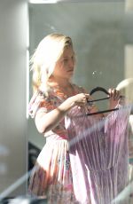DIANNA AGRON Shopping in West Hollywood 09/30/2015