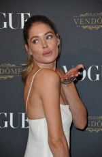 DOUTZEN KROES at Vogue’s 95th Anniversary Party in Paris 10/03/2015