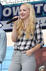 DOVE CAMERON at Descendants Stars at Downtown Disney in Anaheim 10/17/2015