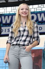 DOVE CAMERON at Descendants Stars at Downtown Disney in Anaheim 10/17/2015