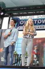 DOVE CAMERON at Descendants Stars at Downtown Disney in Anaheim 10/17/2015
