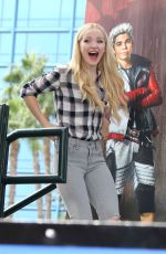 DOVE CAMERON at Descendants Stars at Downtown Disney in Anaheim 10/17/2015