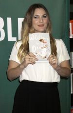 DREW BARRYMOORE at Wildflower Book Signing at Barnes & Noble in New York 10/27/2015
