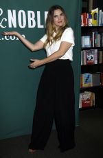 DREW BARRYMOORE at Wildflower Book Signing at Barnes & Noble in New York 10/27/2015