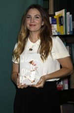DREW BARRYMOORE at Wildflower Book Signing at Barnes & Noble in New York 10/27/2015