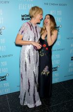 DREW BARRYMORE at Miss You Already Screening in New York 10/25/2015