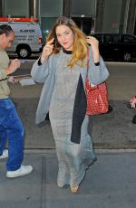 DREW BARRYMORE Out and About in New York 10/27/2015