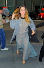 DREW BARRYMORE Out and About in New York 10/27/2015