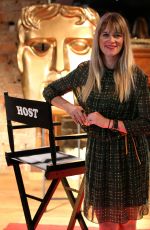 EDITH BOWMAN at British Academy Scotland Awards Host Photoshoot in Glasgow 10/13/2015