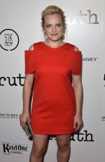 ELISABETH MOSS at Industry Screening of Thrut in Los Angeles 10/05/2015