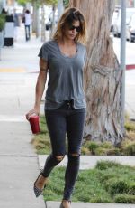 ELISABETTA CANALIS Out and About in Los Angeles 10/05/2015