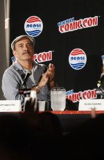 ELIZA DUSHKU at Banshee Panel at Comic-con in New York 10/08/2015